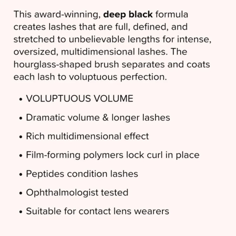 Too Faced Cosmetics Better Than Sex Mascara NWT in Black FULL SZ
